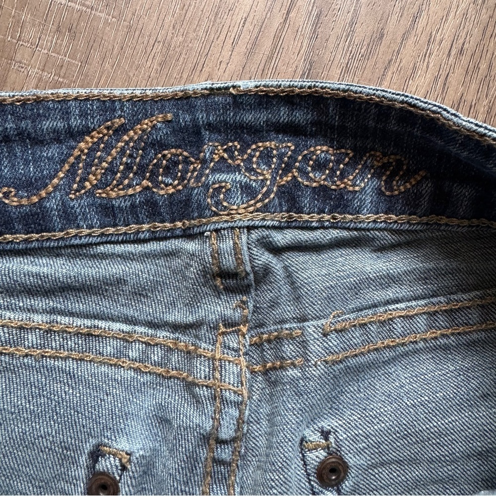 dELiA*s Dark Blue Denim Pants - Morgan - Size 0 Tall - Picture 7 of 11